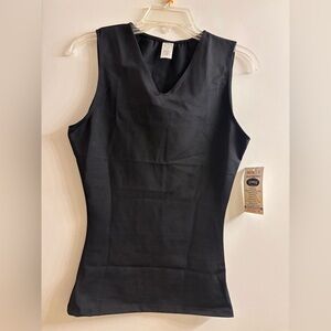 Insta Slim Mens Compression Sleeveless V Neck Muscle Shirt